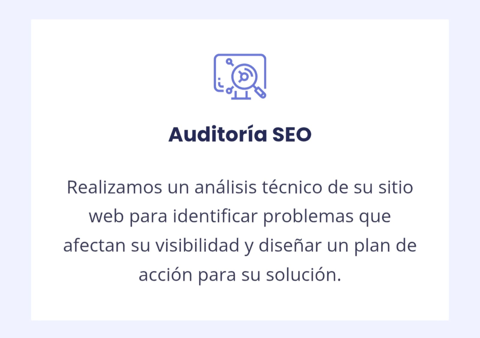 servicio seo auditoria wayself